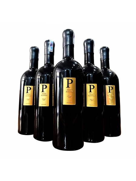 Vang Piero Bonnci Primitivo 750ml 17 vol - vang đỏ