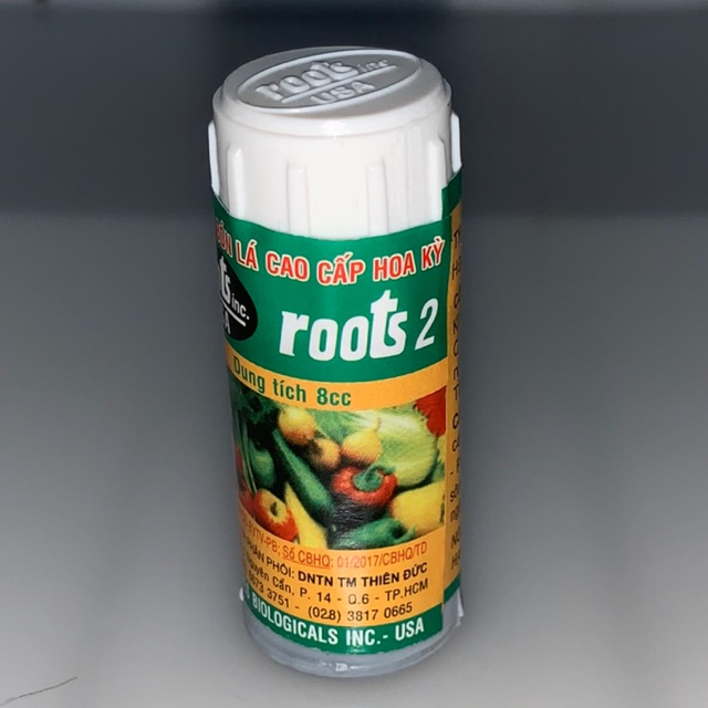 Phân bón lá kích rễ - ra lá roots 2 usa-combo 5 chai 8ml