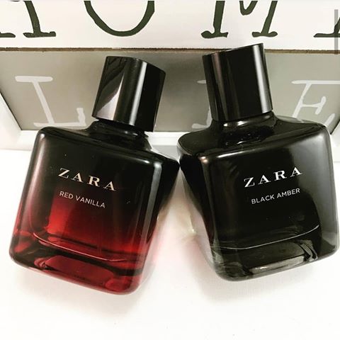 [HCM]SET NƯỚC HOA ZARA BLACK AMBER & RED VANILLA (hàng châu âu)