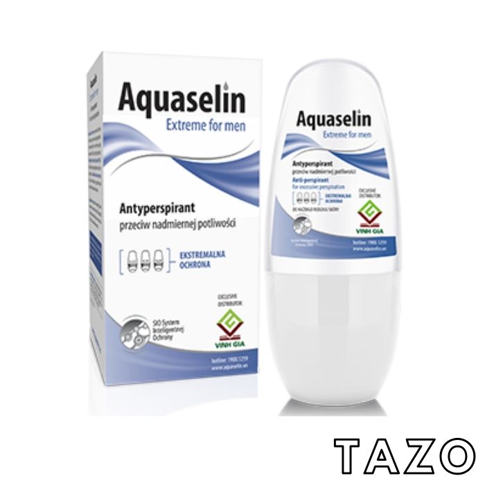 Aquaselin - Lăn nách ngăn tiết mồ hôi và khử mùi dành cho nam - 50ML