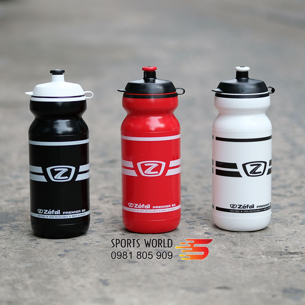 Bình nước xe đạp ZEFAL PREMIER 600ml hàng Pháp