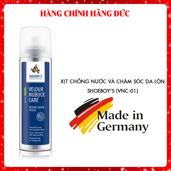 Xịt Nano Chống Thấm Giày Chăm Sóc Giày Da Lộn Shoeboy Nhập Khẩu Từ Đức Chống Ẩm Mốc Giày Da Lộn Cổ Cao Cổ Thấp Hiệu Quả