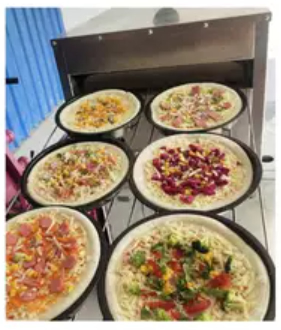 Lò nướng Pizza , nướng bánh ( GAS ) đa năng _ có phụ kiện đi kèm + bảo hành 12 tháng