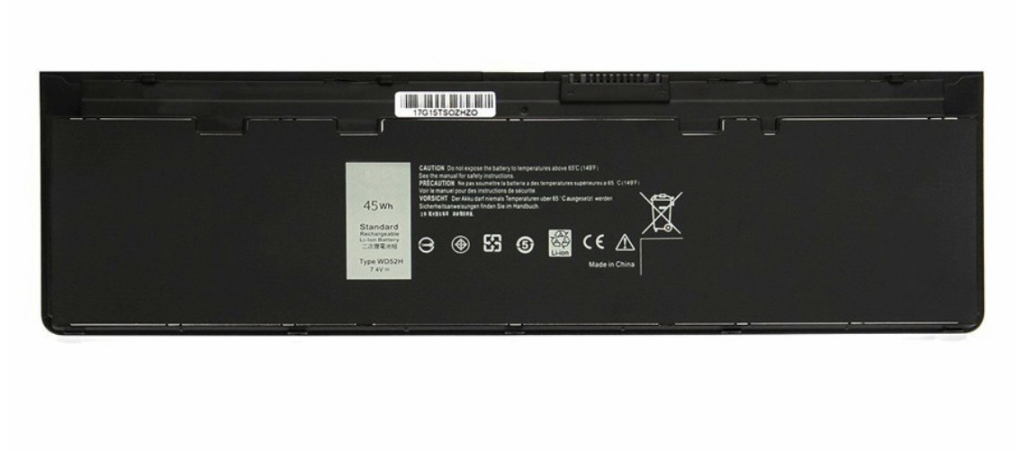 Pin laptop dell latitude e7240 e7250 ultrabook gvd76 wd52h 45wh zin