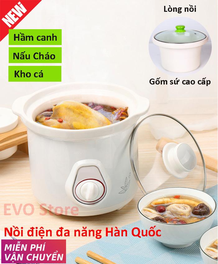 [HCM]Nồi nấu cháo điện đa năng cách nấu cháo ngon  kho cá hầm canh  an toàn tiện lợi đảm bảo về chất lượng.