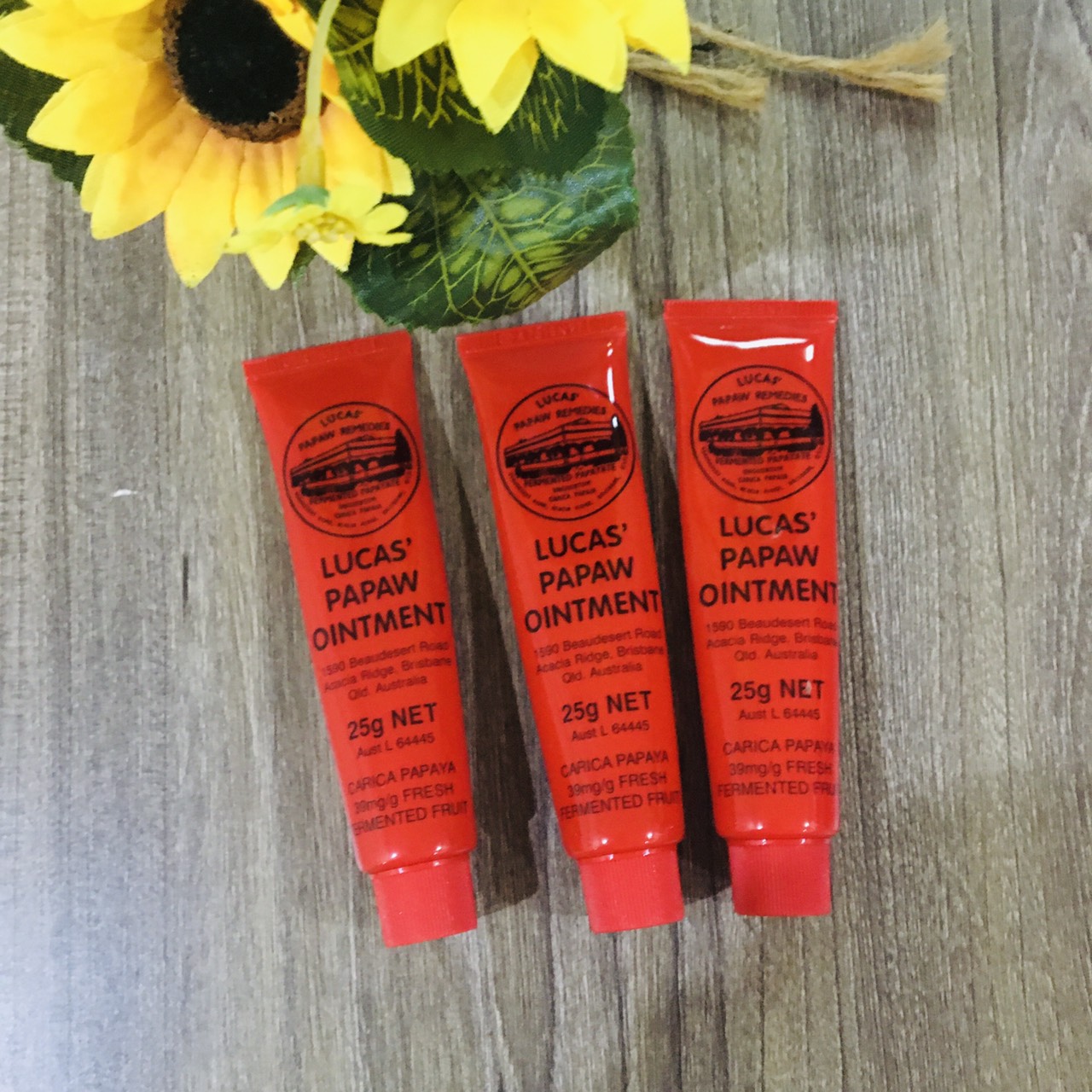 Combo 2 tuýp kem đa năng đu đủ Lucas-Papaw Ointment tuýp 25g/tuýp