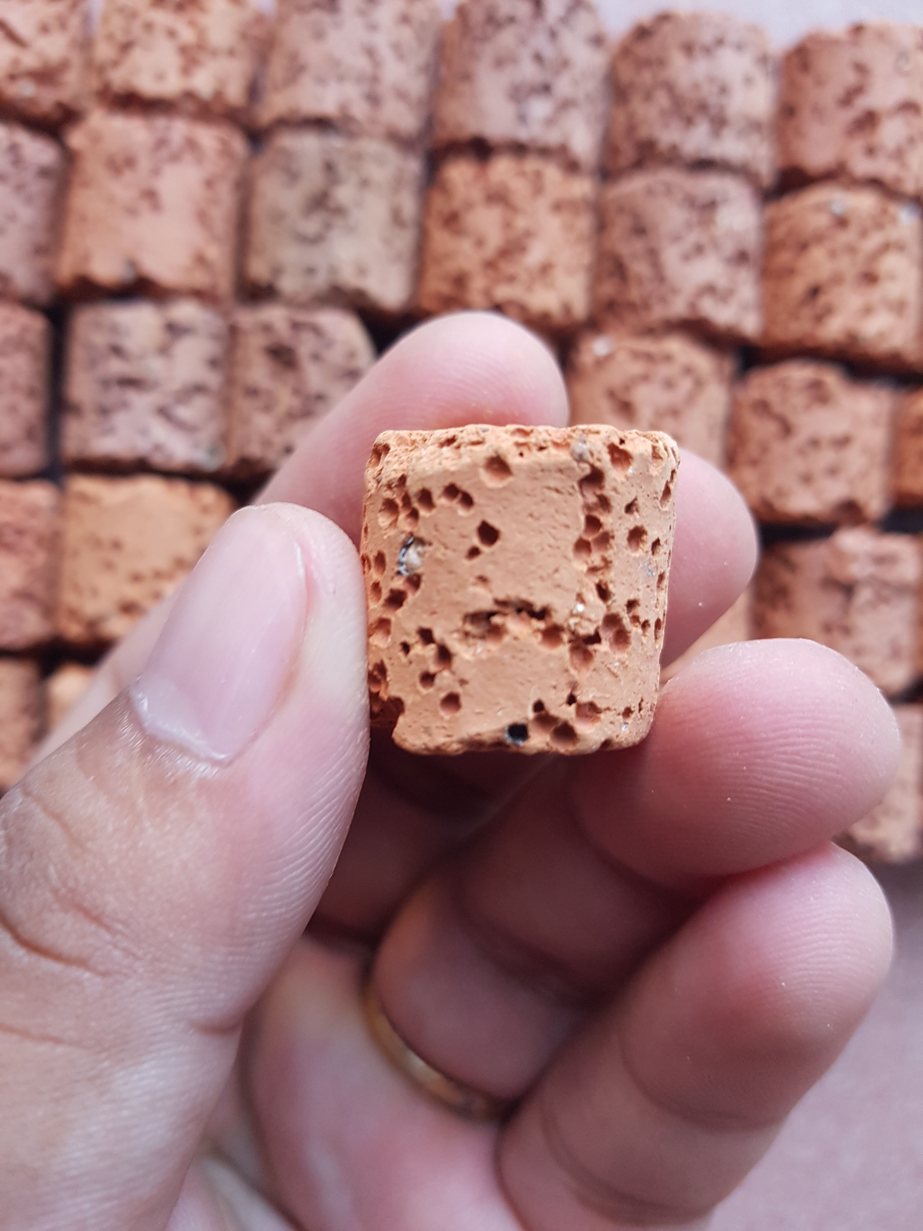 1 kg sứ lọc nâu đỏ - sứ lọc nước bể cá cảnh