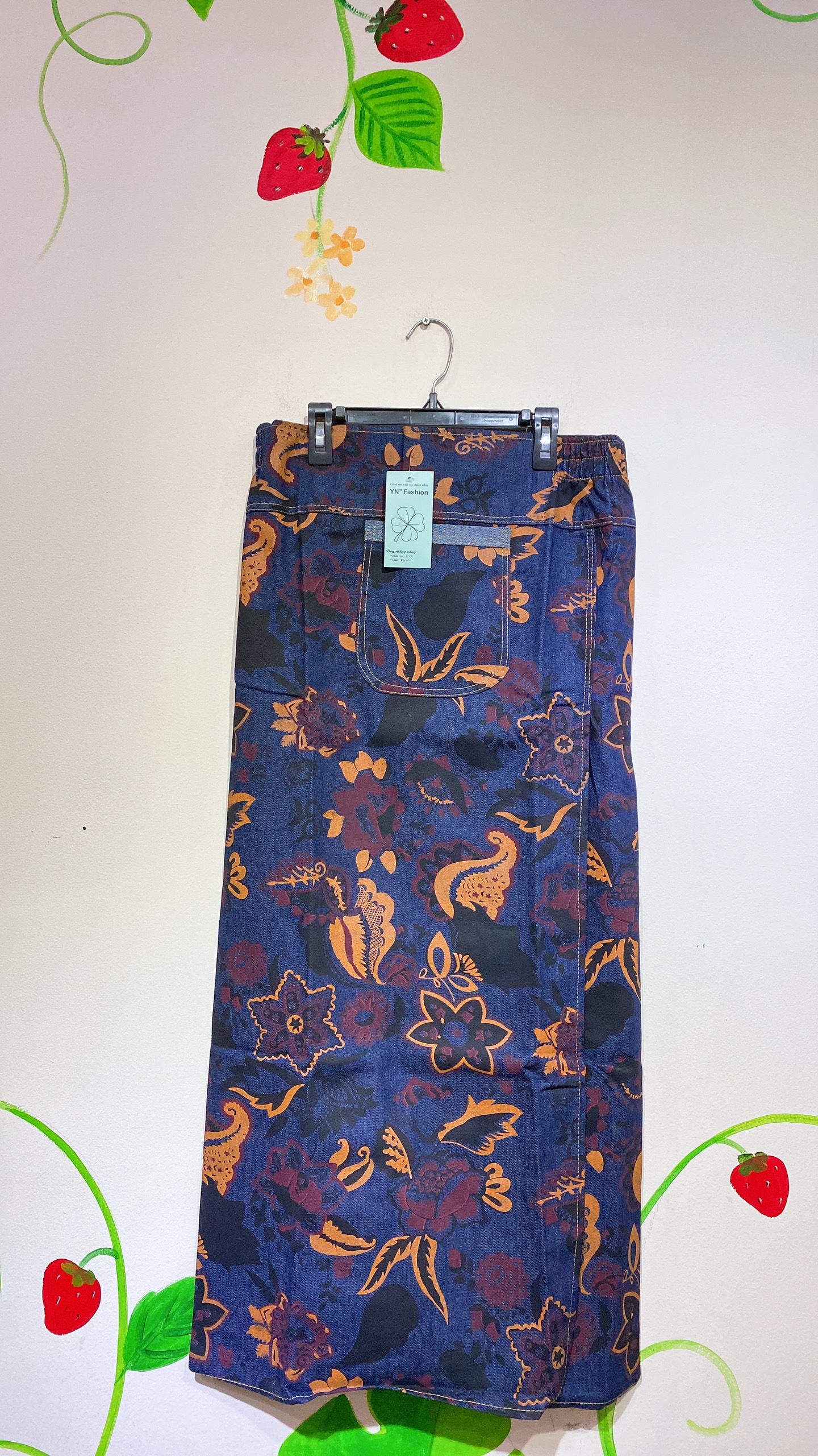 [HCM]Váy chống nắng- kaki jean cao cấp-  lưng dán và nút gài (tuỳ mẫu)