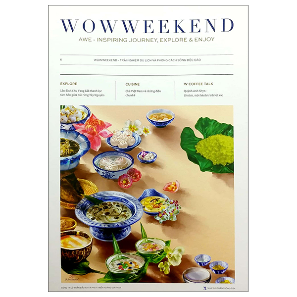 Fahasa - Wowweekend - Trải Nghiệm Du Lịch Và Phong Cách Sống Độc Đáo - Tập 6