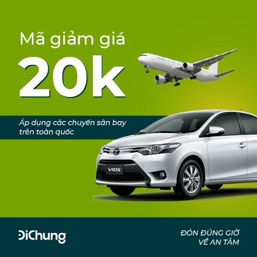E-voucher | Mã giảm giá Taxi đưa đón SÂN BAY trên toàn quốc
