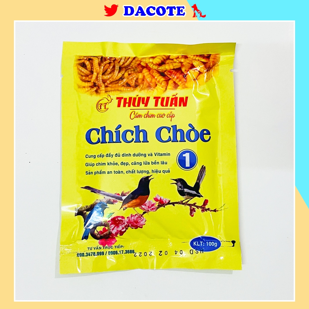 Cám chim chích chòe Thúy Tuấn số 1 cao cấp 100gram - Cám chòe Thúy Tuấn cao cấp giá rẻ