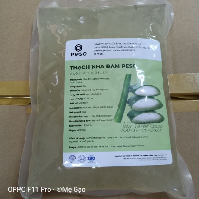 Thạch Nha Đam Peso 1Kg