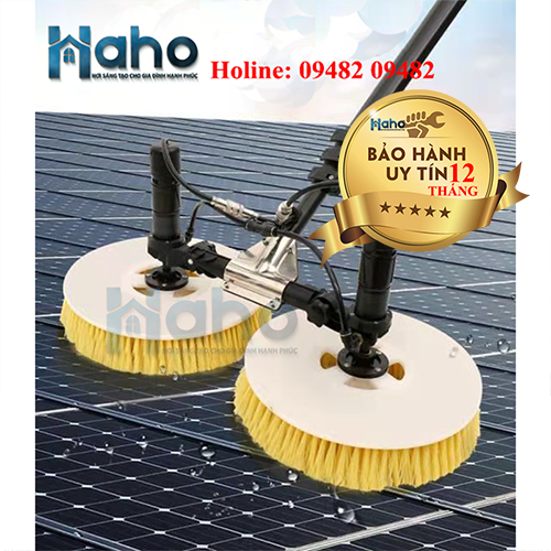 Dụng cụ vệ sinh pin năng lượng mặt trời, Chổi lau tấm pin năng lượng mặt trời, Chổi vệ sinh tấm Pin năng lượng mặt trời (hai đầu chổi) Haho, Robot máy lau Pin năng lượng mặt trời, giá rẻ, chất lượng, Bảo hành uy tín.