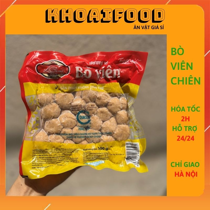 Bò viên chiên cá viên chiên, thả lẩu các loại lucasina