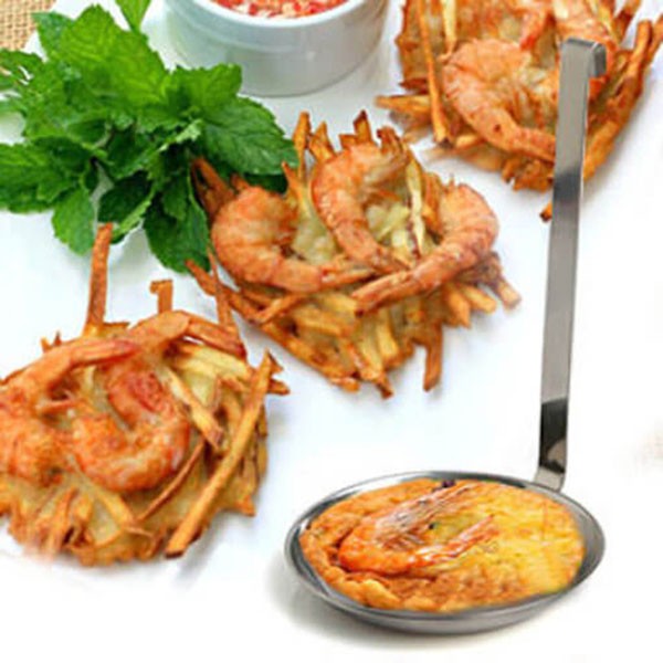 Bộ 5 khuôn inox làm bánh tôm