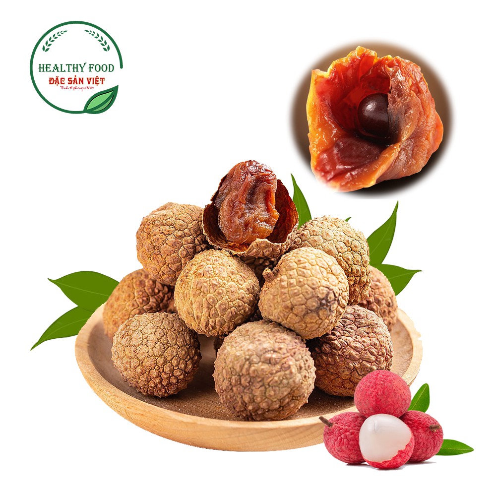 [combo 5kg] Vải Thiều Sấy khô Loại 1. Chính Gốc Lục Ngạn, Bắc Giang. Không Chất Bảo Quản, Thơm Ngọn, Không Sâu Đầu, Vỡ V