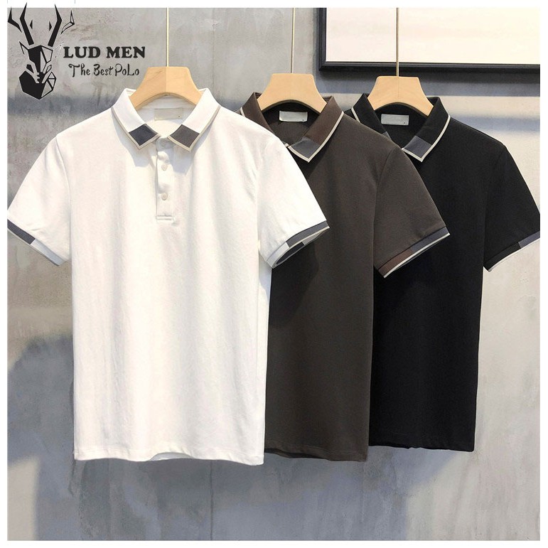 Áo polo nam cổ trụ thun Phối cao cấp from chuẩn, thiết kế phong cách sang trọng