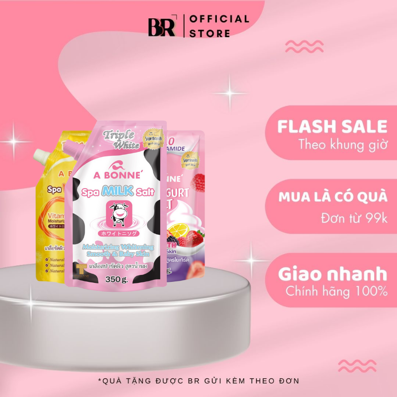 Muối tắm sữa spa a bonne 350g