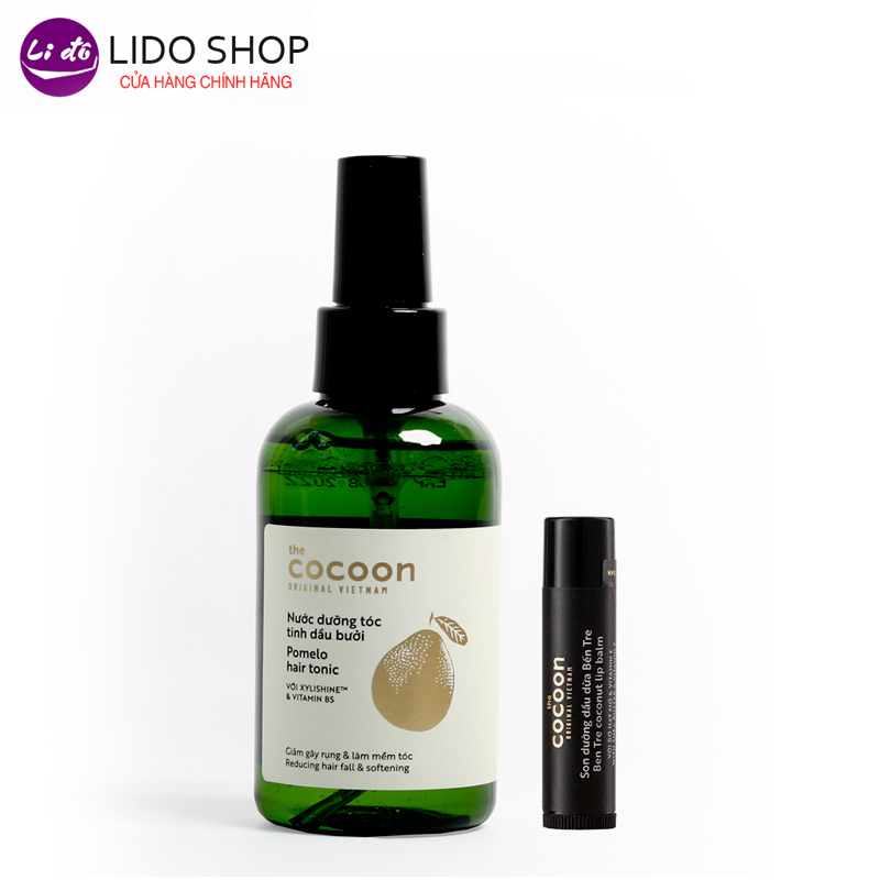 [HCM]Nước dưỡng tóc Tinh dầu bưởi pomelo cocoon giảm tóc gãy rụng 140ml (tặng 1 son môi) làm tóc mọc nhanh giúp tóc suôn mượt và mềm mại