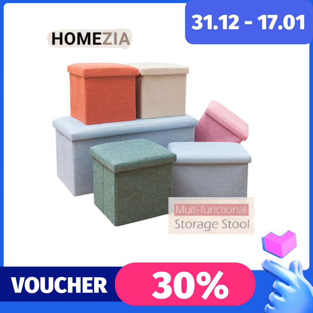 [Lấy mã giảm thêm 30%] Ghế ngồi kiêm hộp đựng đồ đa năng / Ghế ngồi tiện dụng kiêm hộp lưu trữ đồ