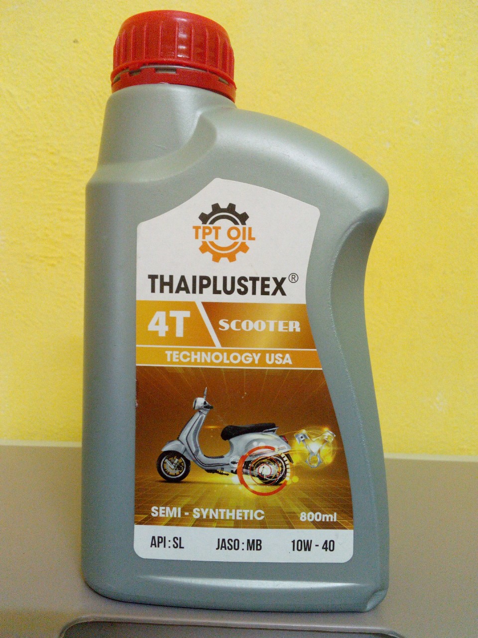 dầu nhớt thaiplustex 10W-40 800ml xe máy cao cấp dùng xe ga
