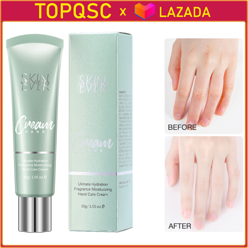 【Còn Hàng x TOPQSC】Kem Dưỡng Da Tay Làm Dịu Da Bị Hư Hỏng Làm Trắng Làm Sáng Dưỡng Ẩm Nuôi Dưỡng Chống Khô Làm Săn Chắc Chăm Sóc Tay 30G
