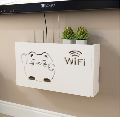 Hộp kệ modem Wifi họa tiết chữ Love  -  IG346