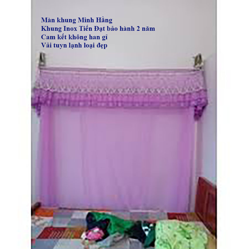 Màn khung xếp gọn trọn bộ Màn + Khung- Màn khung xếp mùng xếp gọn tiện dụng