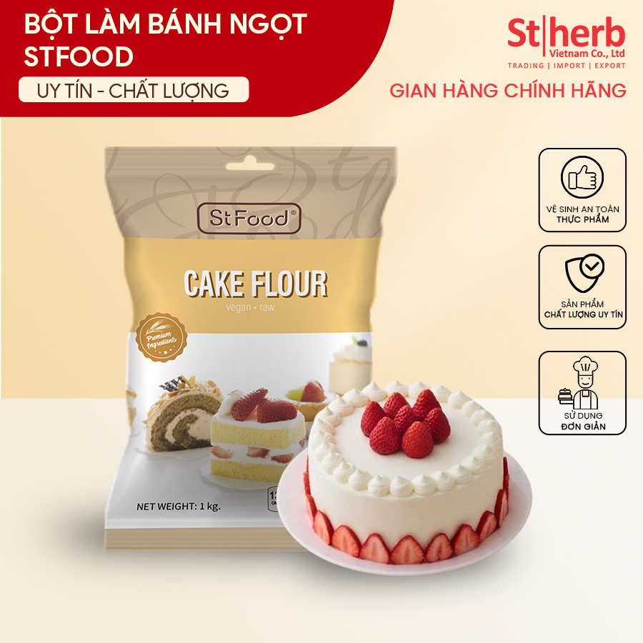Bột làm bánh ngọt StFood 400gram - 1kg