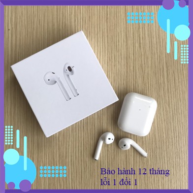 Tai nghe bluetooth Airpot 2 TWS Định vị, đổi tên nguyên seal Cao Cấp,pin trâu,bảo hành 12 thang [2020] .