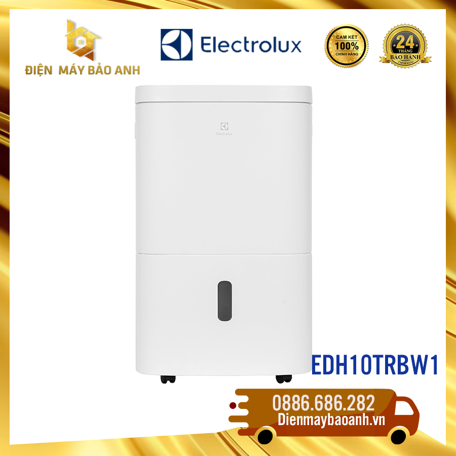 [Miễn phí giao lắp HN] Máy hút ẩm Electrolux EDH10TRBW1 20 lít- Màu trắng, Bảo hành chính hãng