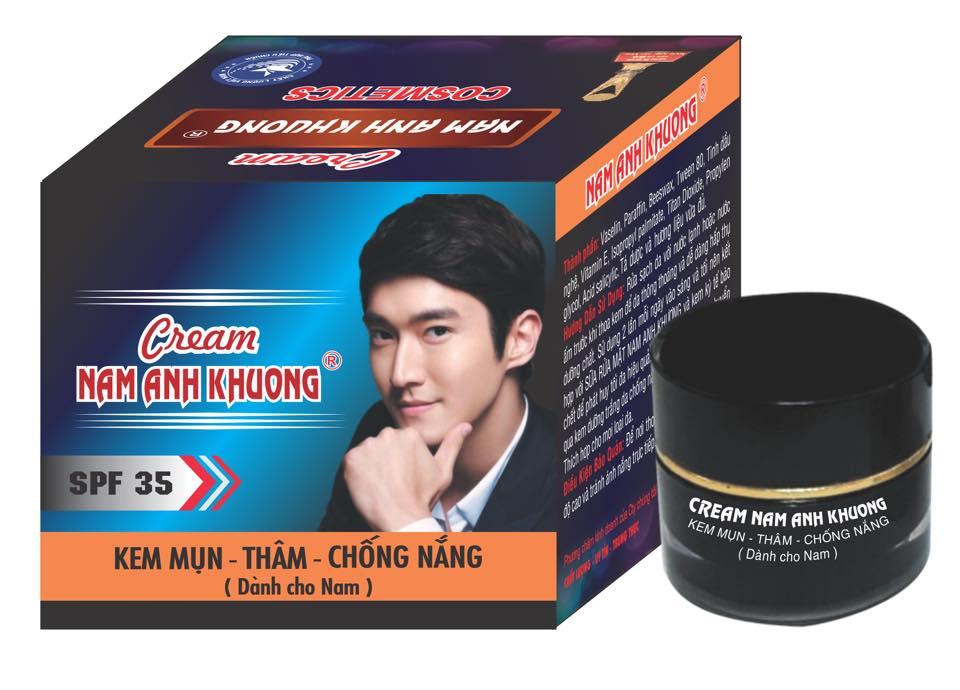 [HCM]Kem Mụn Trắng da Thâm Liền sẹo Chống nắng dành cho nam NAM ANH KHƯƠNG (12g)