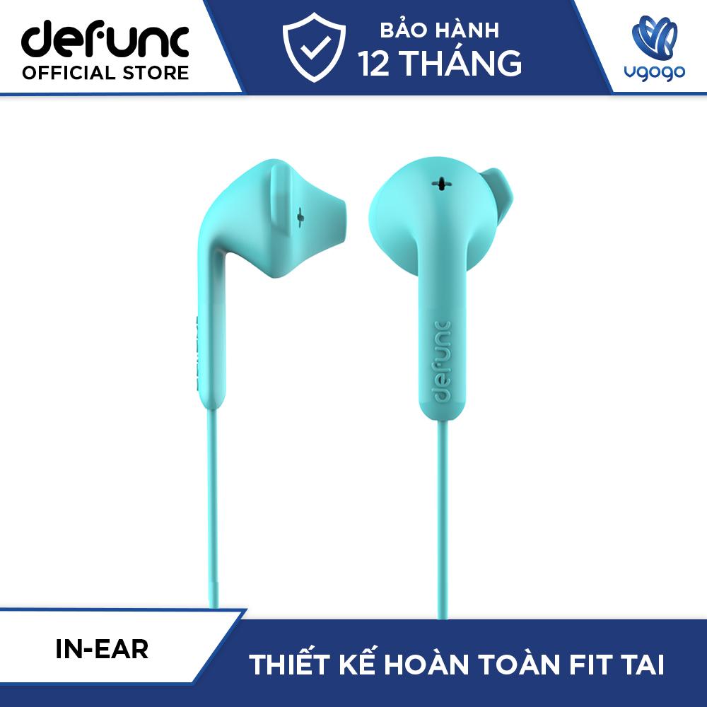 Tai nghe nhét tai đa năng defunc basic hybrid d034 tích hợp mic - thiết kế thời trang & thoải mái - nhà phân phối chính thức
