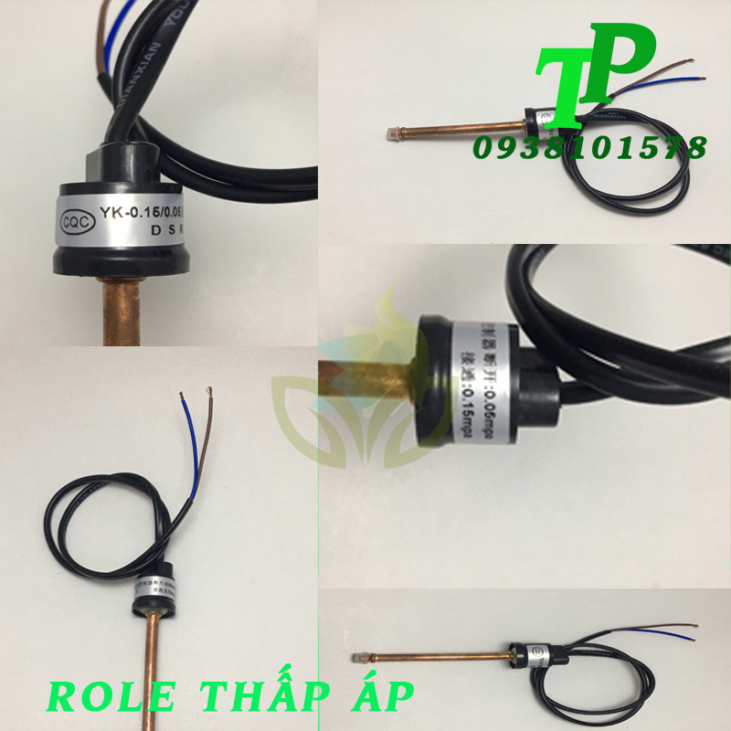 Role thấp áp, rơ le thấp áp suất có dây