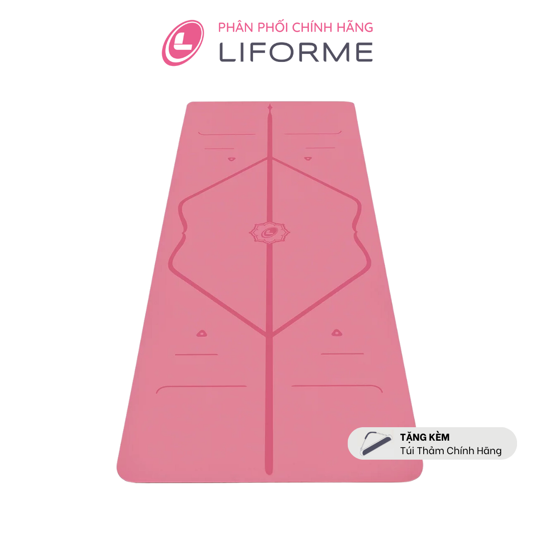 Liforme Signature Yoga Mat 4.2mm - Pink