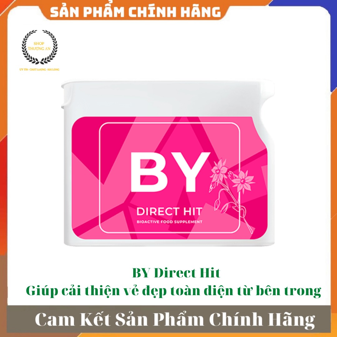- Thực Phẩm BY Direct Hit - Giúp cải thiện vẻ đẹp toàn diện từ bên trong - Hộp 30 viên