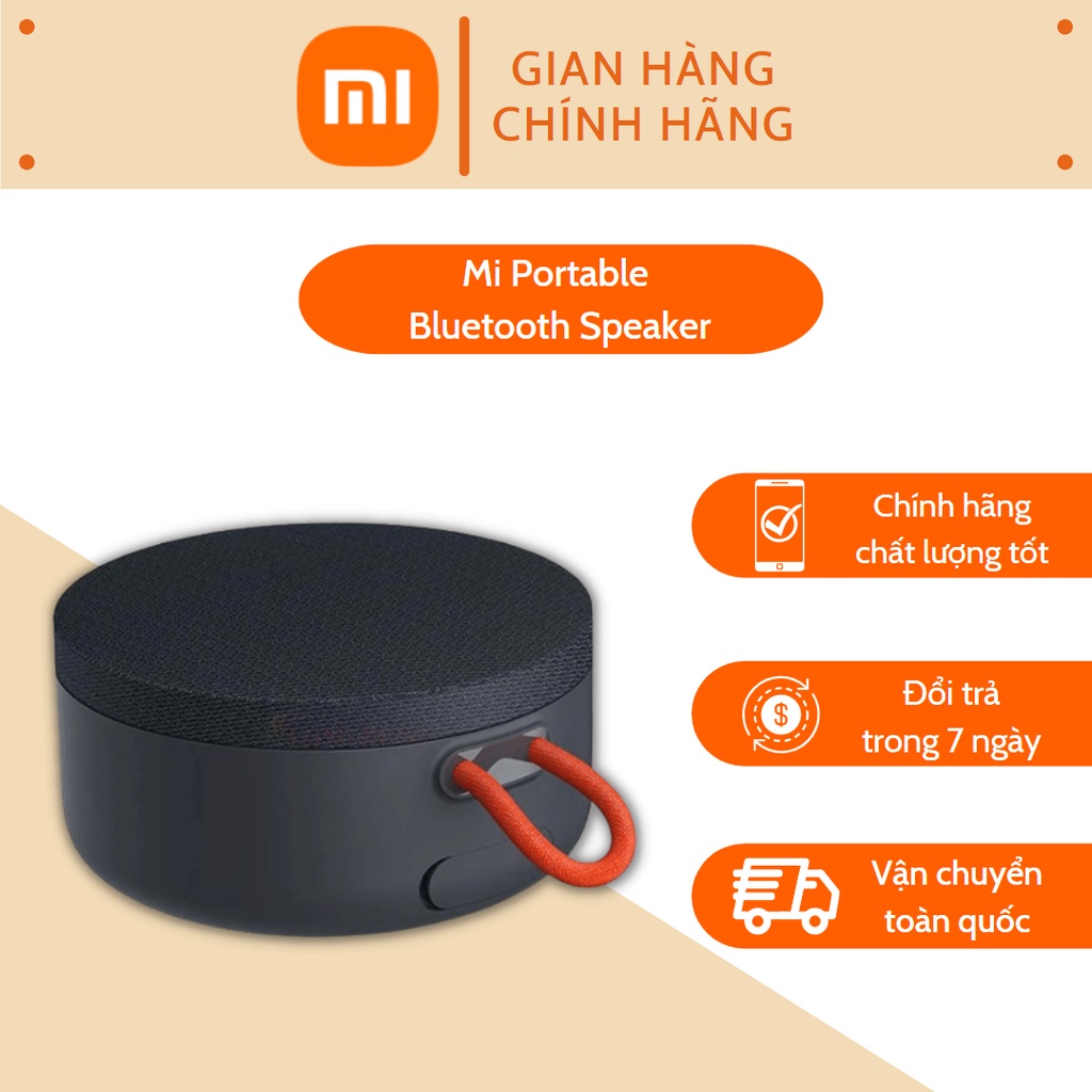 Mi Portable Bluetooth Speaker XMYX04WM [Warranty 12 months] - Xiaomi Mi Portable bluetooth speaker