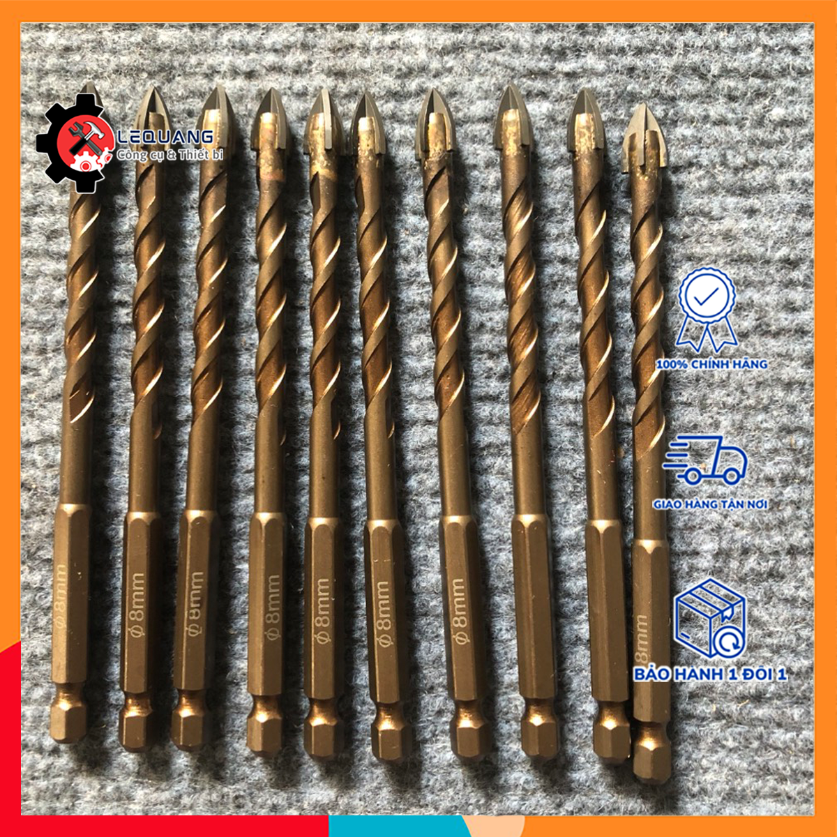 Mũi khoan đa năng - 3 4 5 6 8 10 12 mm khoan tường, gỗ, gạch men,.....
