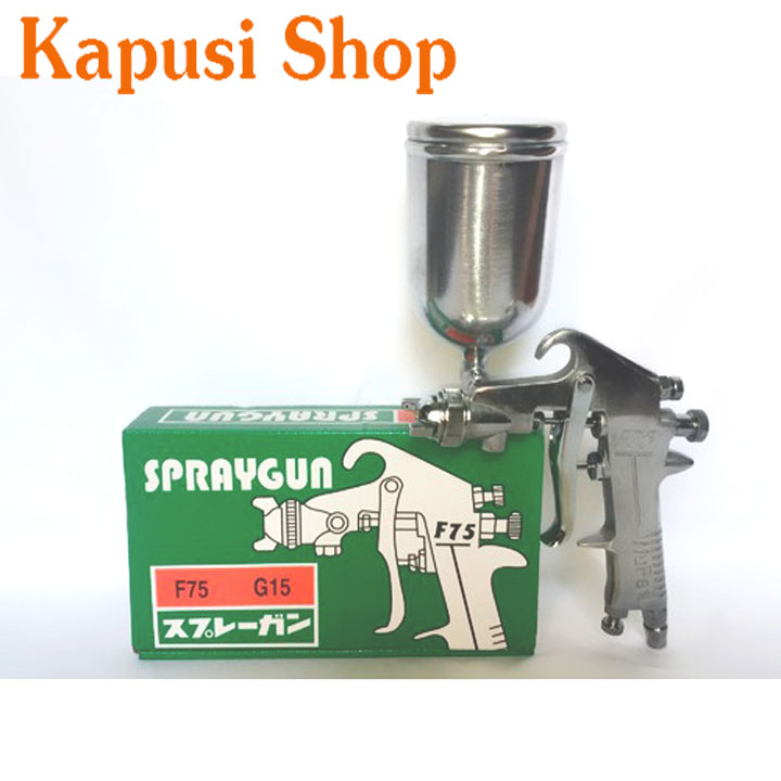 Máy phun sơn f75 wufa cốc 400cc