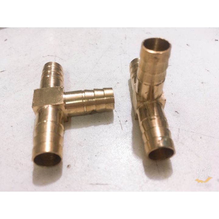 Đuôi chuột chữ T chia 3 nối ống 12mm bằng đồng