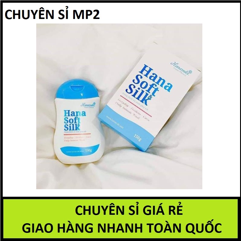 Dung dịch vệ sinh hana soft silk 150ml