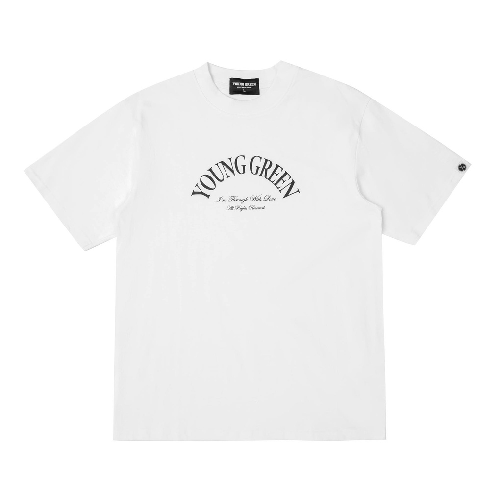 Áo thun young green logo tshirt - cotton