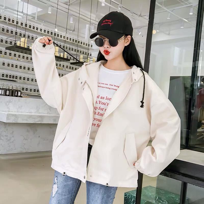 Áo khoác gió nữ form rộng - 170319 - mộc quyên fashion