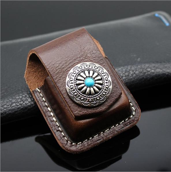 Bao da bật lửa zippo zorro cao cấp 2 màu