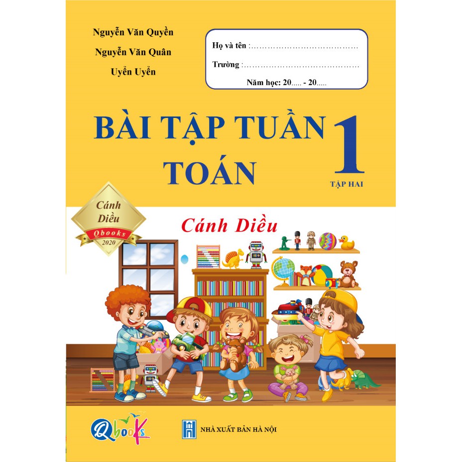 Combo Trọn Bộ 8 Quyển Sách Cánh Diều Cho Học Sinh Lớp 1 - Đề Kiểm Tra Và Bài Tập Tuần 2 Môn Toán và Tiếng Việt QBooks