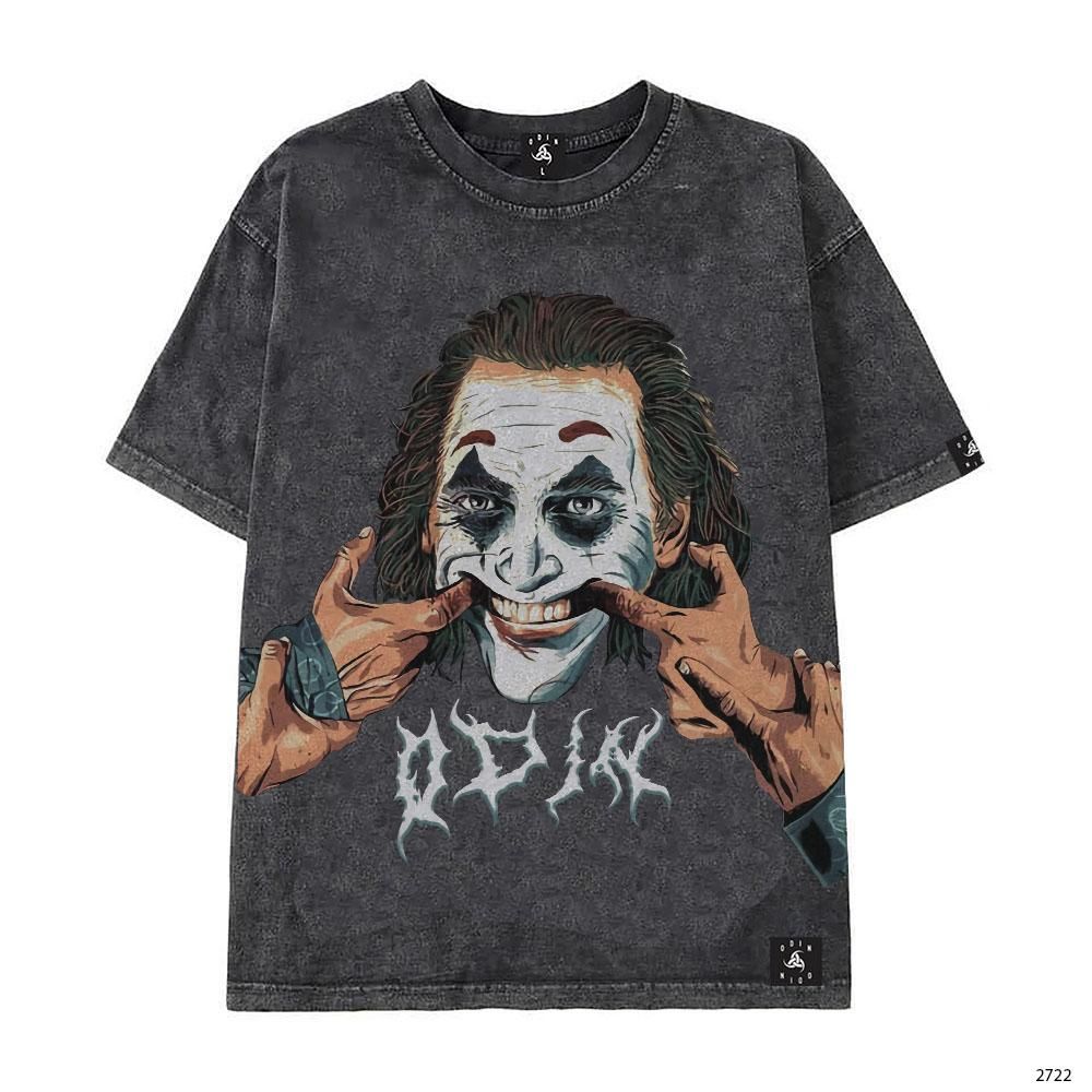 Áo thun odin fake smile, áo thun oversize form rộng nam nữ odin, local brand odin club
