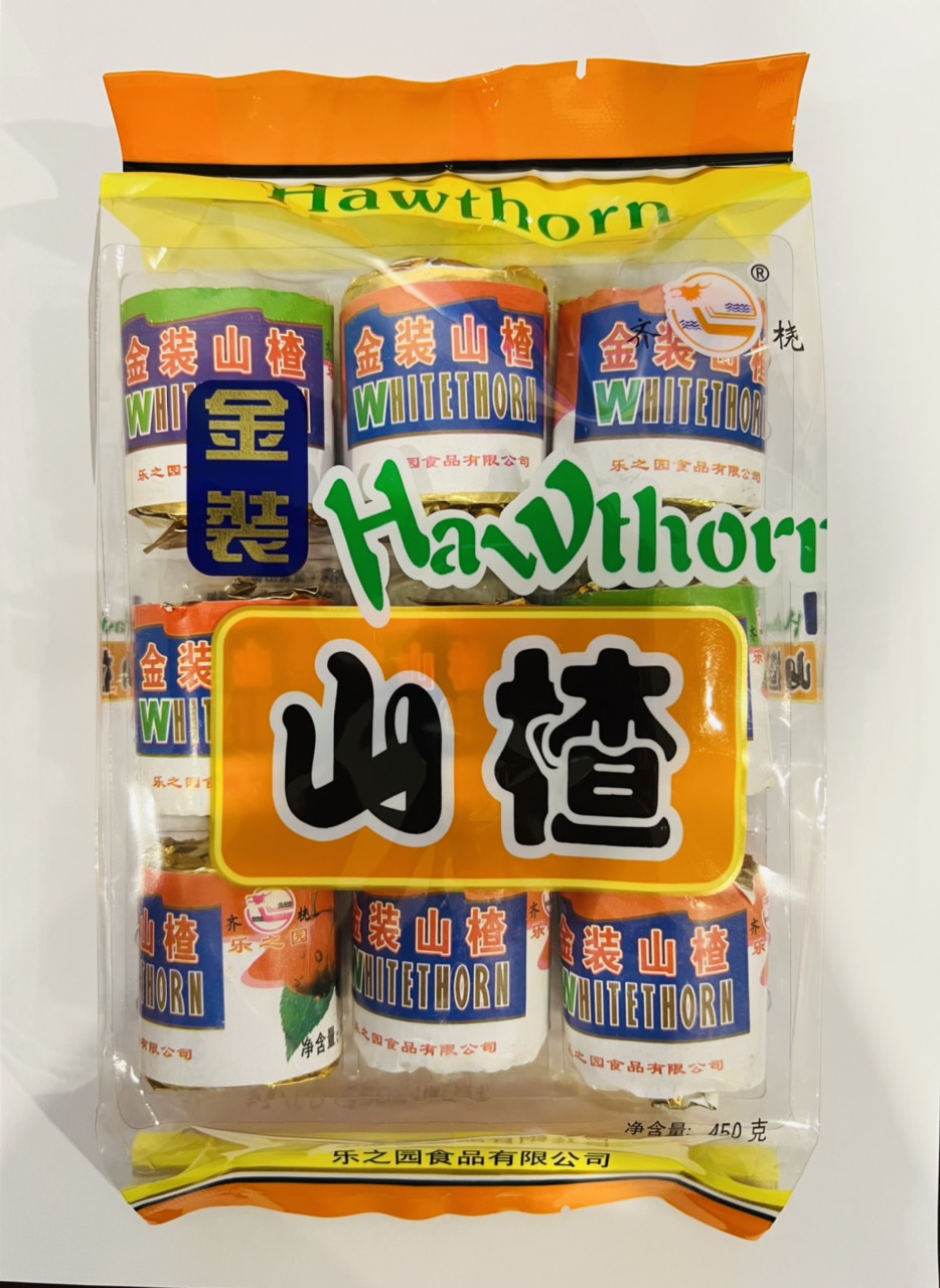 Bánh Sơn Trà Đặc Biệt Hawthorn 450gr/ 9 Bánh - 百草味 - Nhập Khẩu HongKong