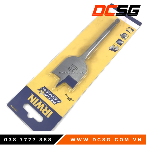 Mũi khoan gỗ đuôi cá 38mm irwin 10502822