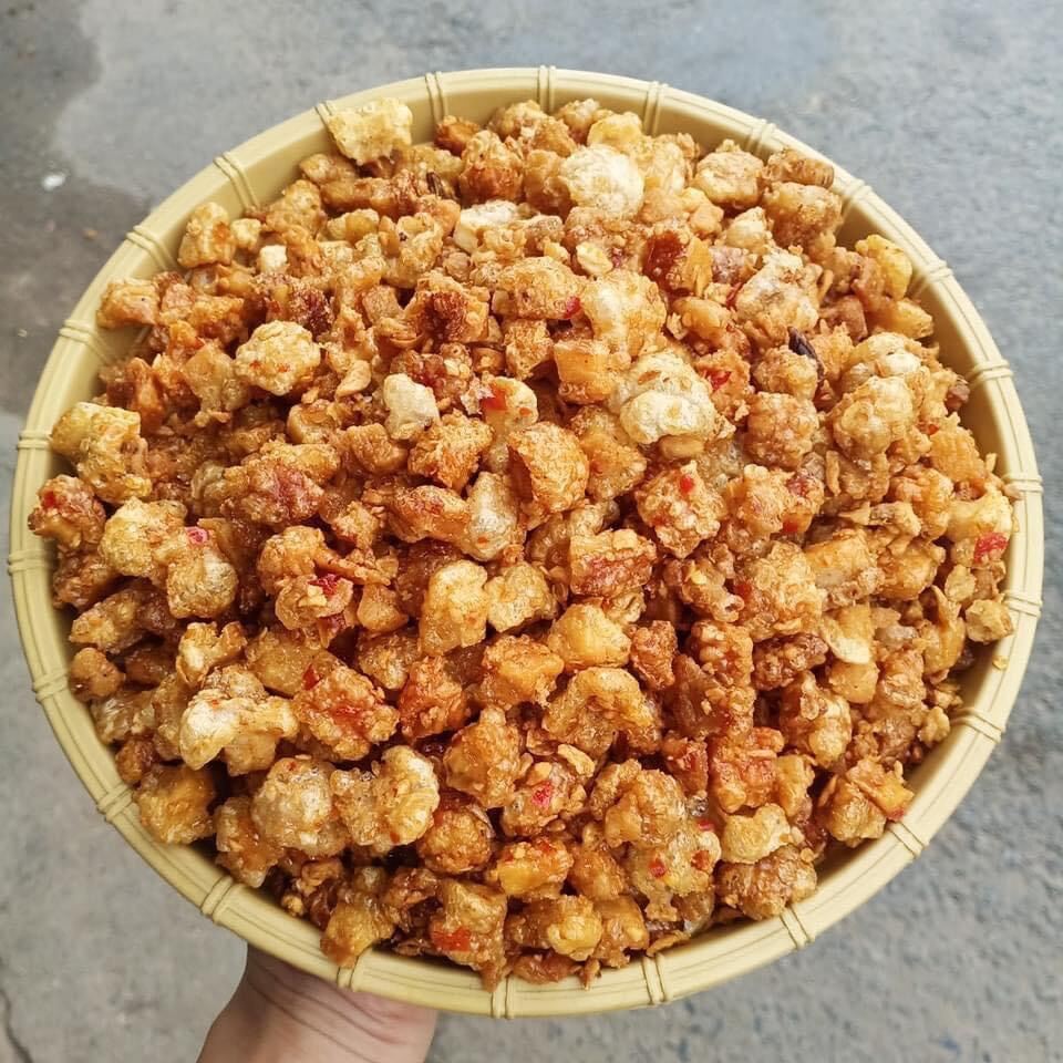 Tóp mỡ rim mắm tỏi, ăn là ghiền hủ 200gr