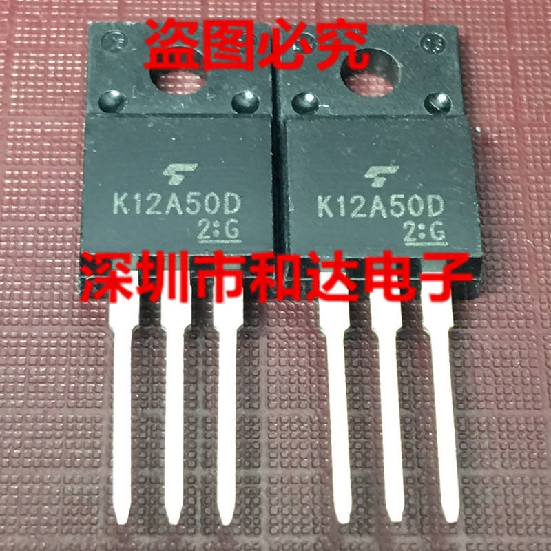 （Free Shipping）✑♛ K12A50D TK12A50D new in stock TO-220F 500V 12A real picture can be shot directly